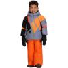 Obermeyer Boys Orb Ski Jacket, Insulated and Waterproof with Kids I-Grow System(Grey Steel)