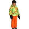 Obermeyer Girls’ Ashor Jacket (Toddler/Little Big Kid)(Green & Orange Lime Slime)