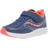 Saucony Girl’s Kinvara 13 (Toddler/Little Kid)(Saphire/Red)