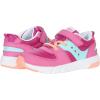Saucony Kids’ Jazz Lite 2.0 Sneakers(Fuchsia/Turq)