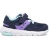 Saucony Kids’ Jazz Lite 2.0 Sneakers(Navy/Purple/Turq)