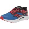 Saucony Unisex-Child Axon Running Shoe(Royal/Red/Blue)