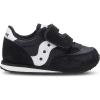 Saucony Unisex-Child Baby Jazz Hook & Loop Seasonal Sneaker(Black/White)