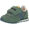 Saucony Unisex-Child Baby Jazz Hook & Loop Seasonal Sneaker(Green/Navy/Yellow)