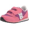 Saucony Unisex-Child Baby Jazz Hook & Loop Seasonal Sneaker(Pink/Purple)