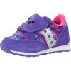 Saucony Unisex-Child Baby Jazz Hook & Loop Seasonal Sneaker(Purple Swirl)
