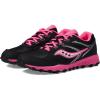 Saucony Unisex-Child Cohesion Tr14 Lace to Toe(Black/Pink)