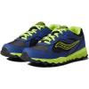 Saucony Unisex-Child Cohesion Tr14 Lace to Toe(Blue/Black/Green)