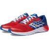 Saucony Unisex-Child Wind 2.0(Red/Blue)