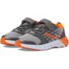 Saucony Unisex-Child Wind Alternative Closure 2.0(Grey/Orange)
