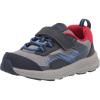 Saucony unisex-child Wind Shield a/CRunning Shoe(Navy/Grey/Red)