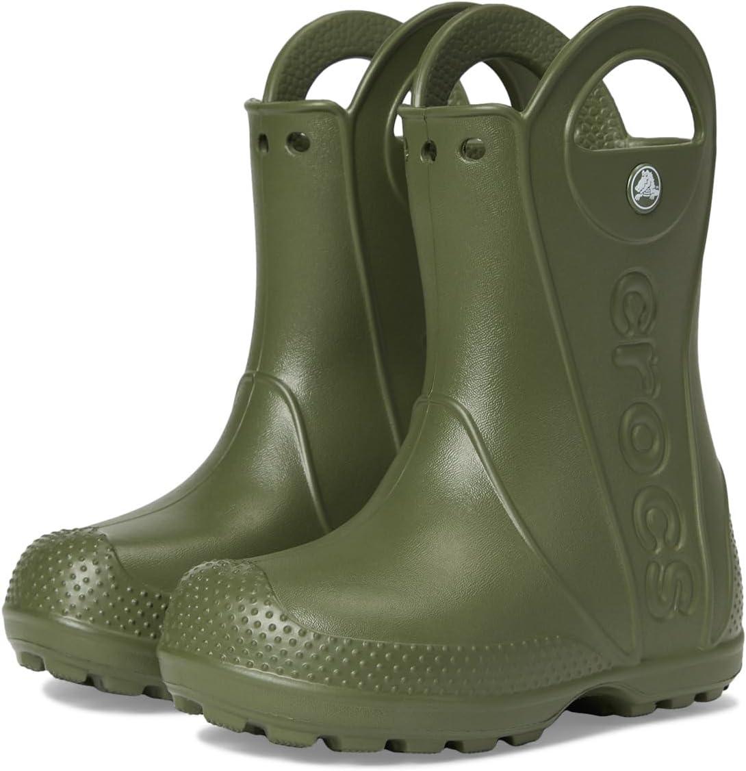 imageCrocs Kids Handle It Rain BootsArmy Green