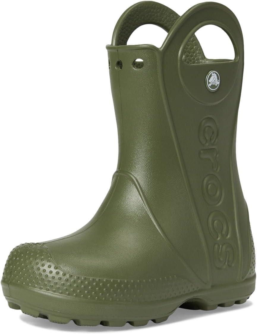 imageCrocs Kids Handle It Rain BootsArmy Green