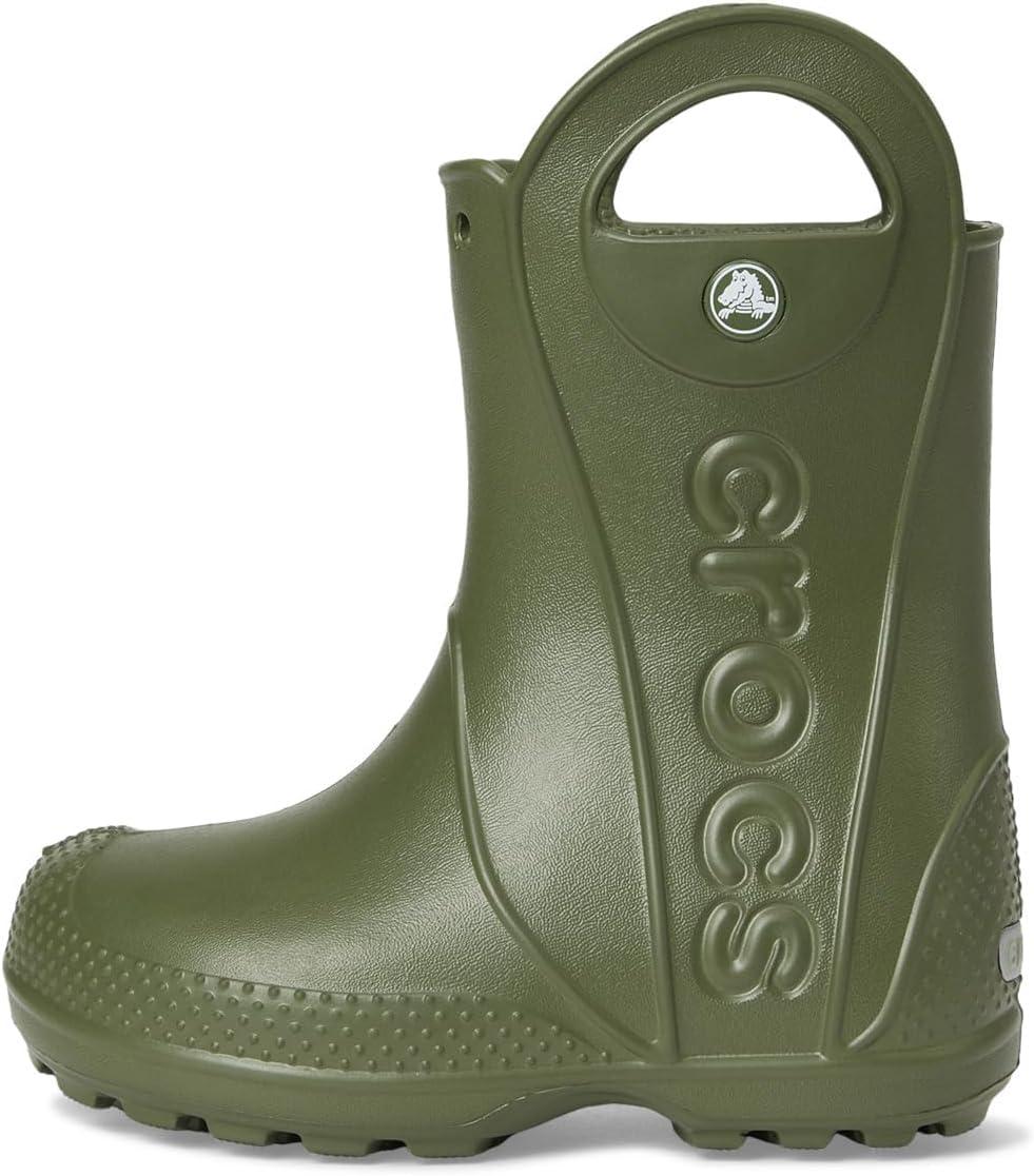 imageCrocs Kids Handle It Rain BootsArmy Green