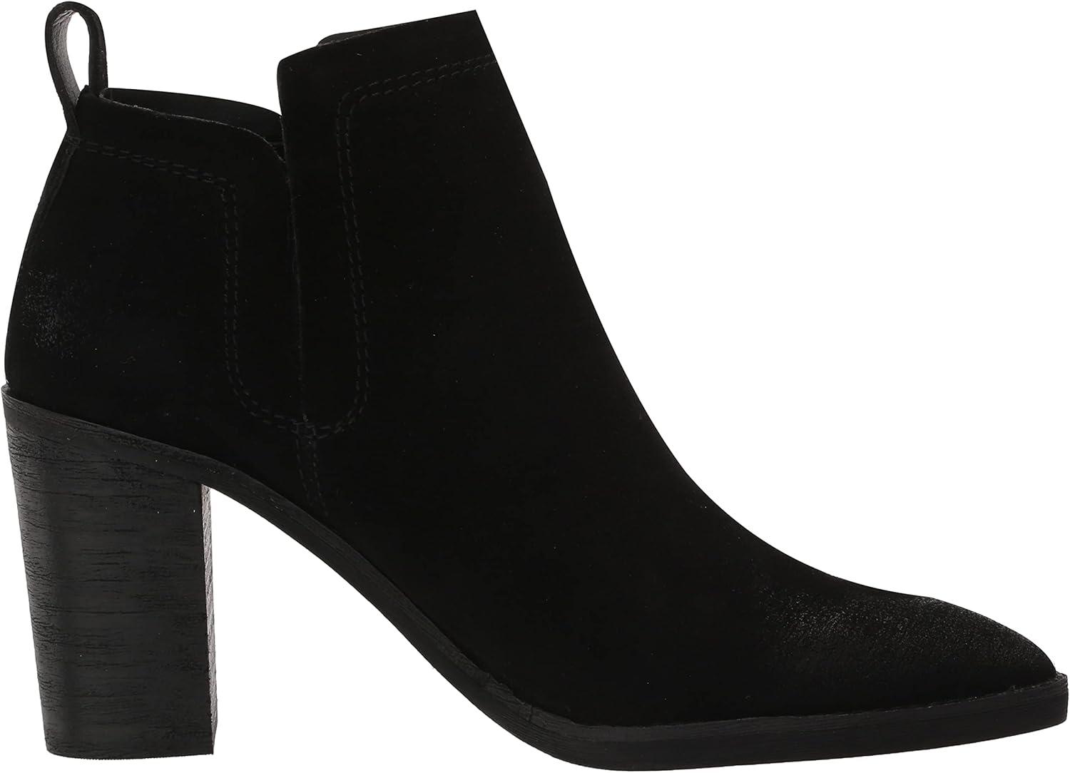 imageDolce Vita Womens Sirano Ankle BootOnyx Suede
