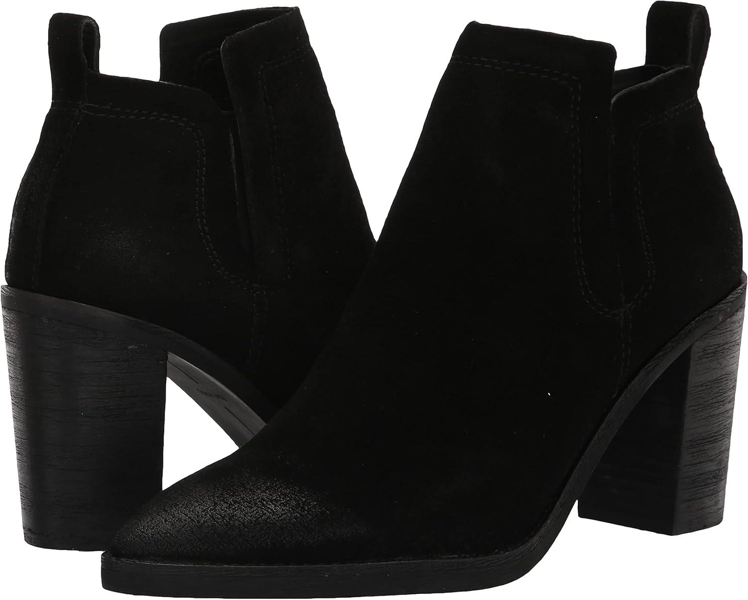 imageDolce Vita Womens Sirano Ankle BootOnyx Suede