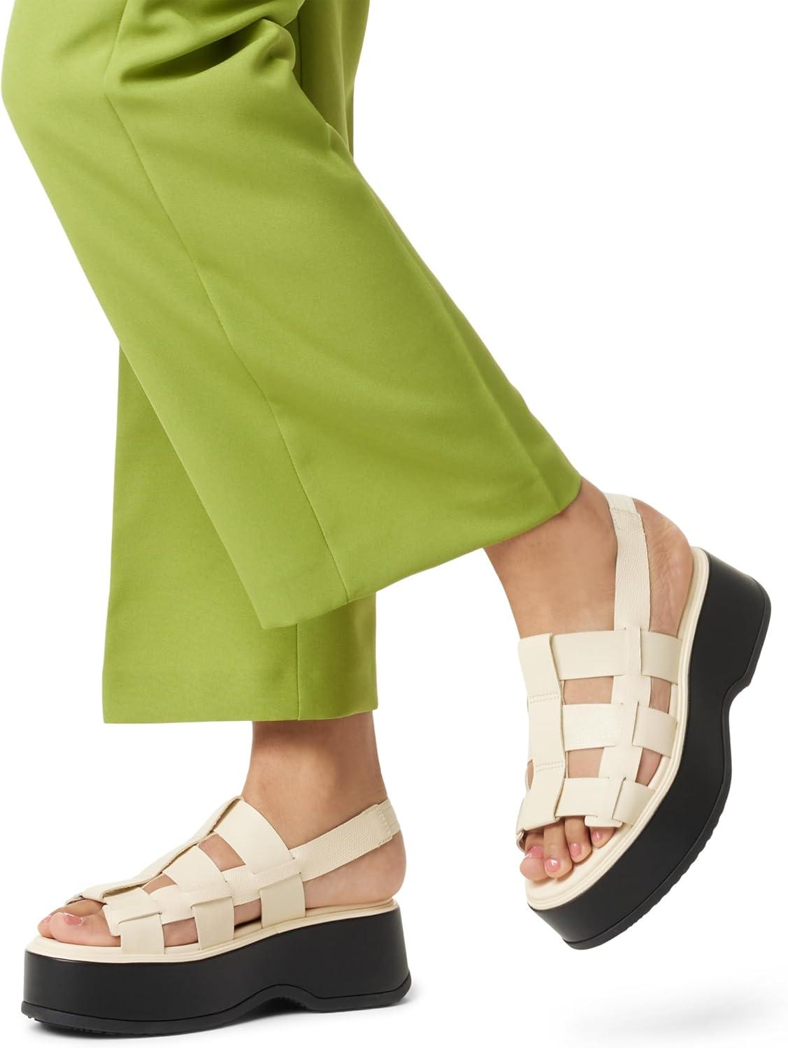 imageSorel Womens Dayspring Slingback SandalsHoney White Black