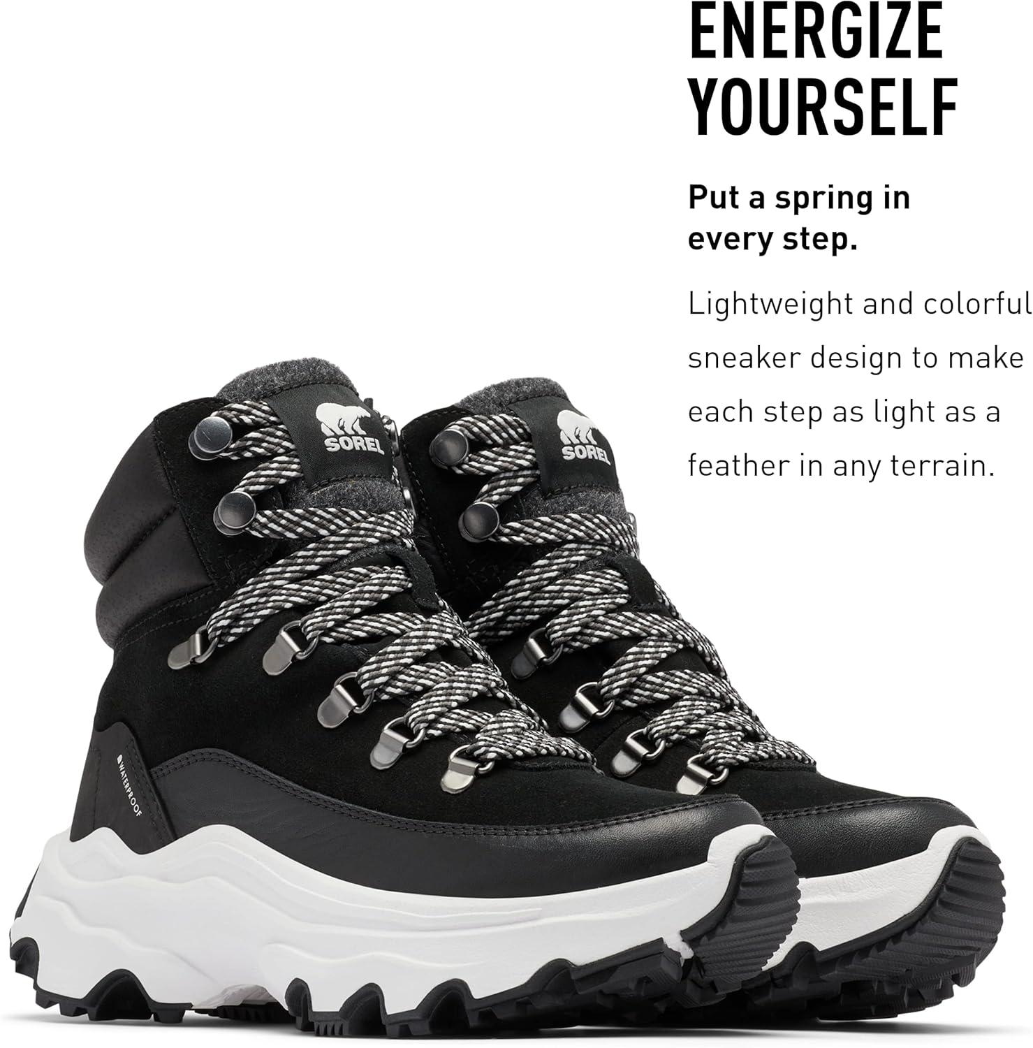 imageSorel womens Kinetic ConquestBlack Sea Salt