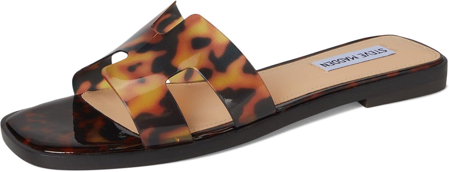 imageSteve Madden Womens Hadyn SandalTortoise Vinyl