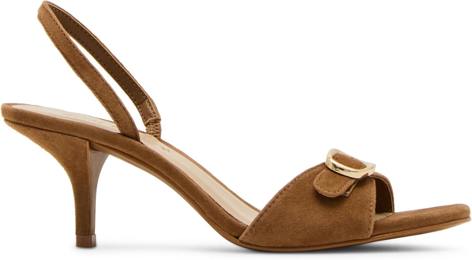 imageSteve Madden Womens Henrietta Heeled SandalCognac Suede