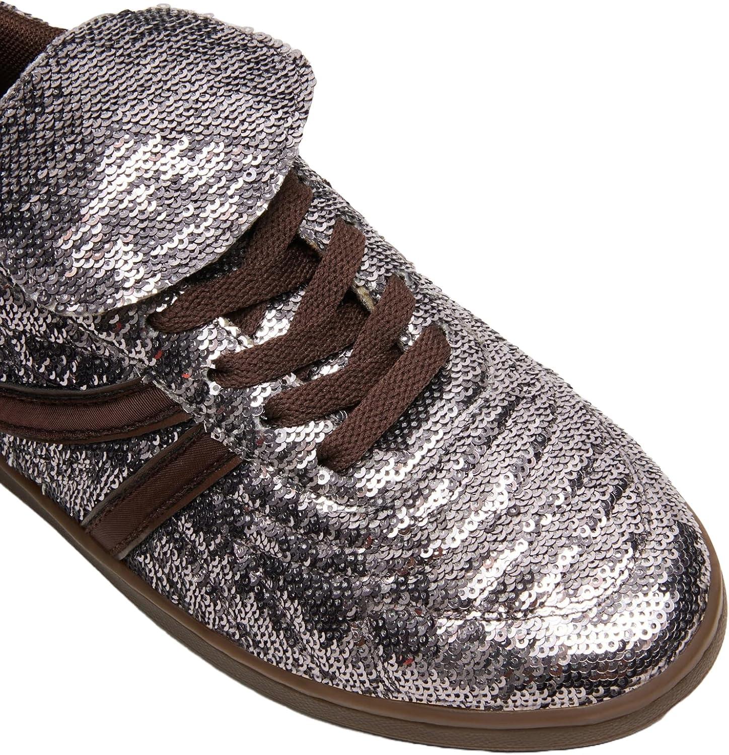 imageSteve Madden Womens MadridPewter Sequin