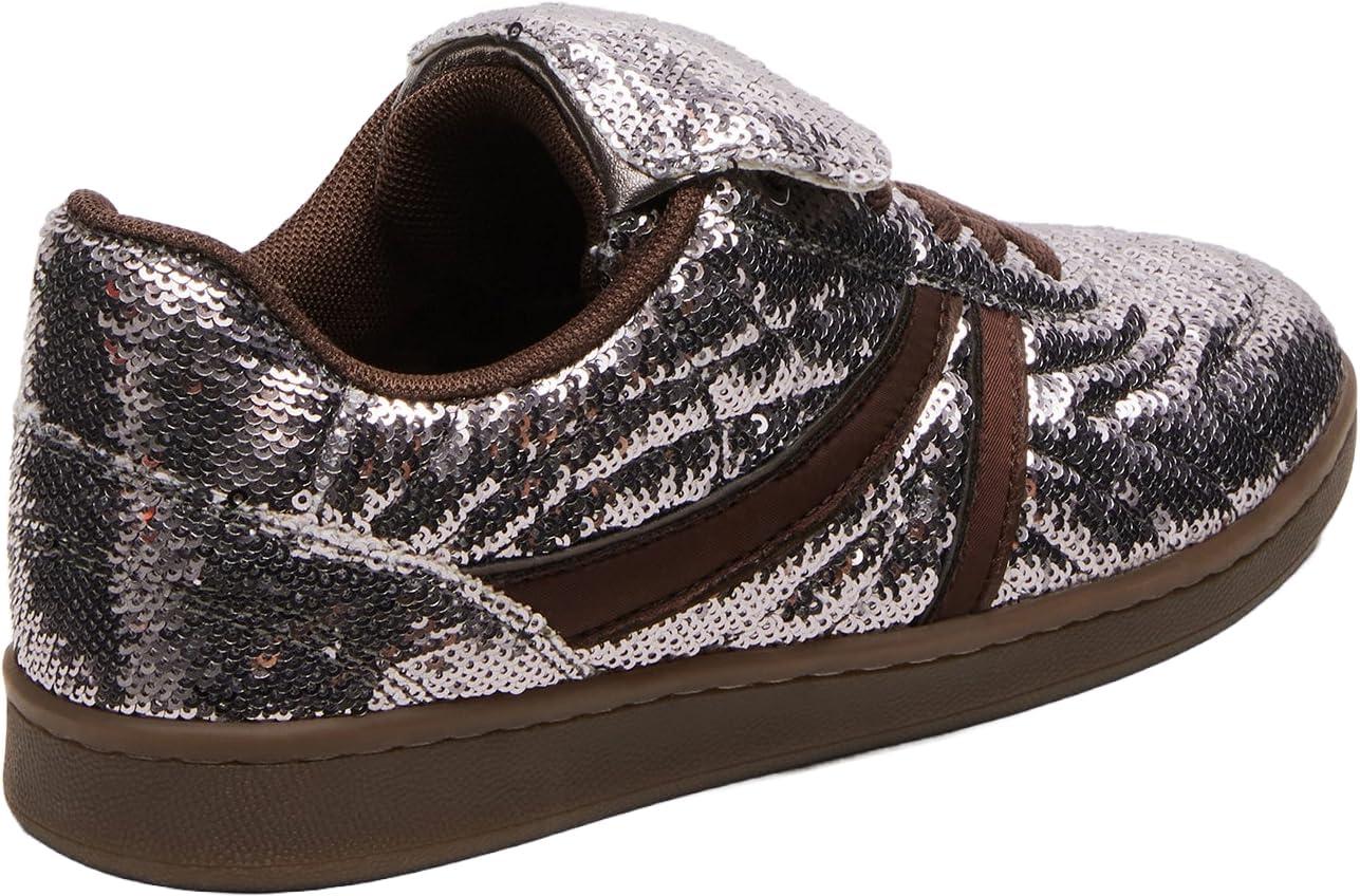 imageSteve Madden Womens MadridPewter Sequin