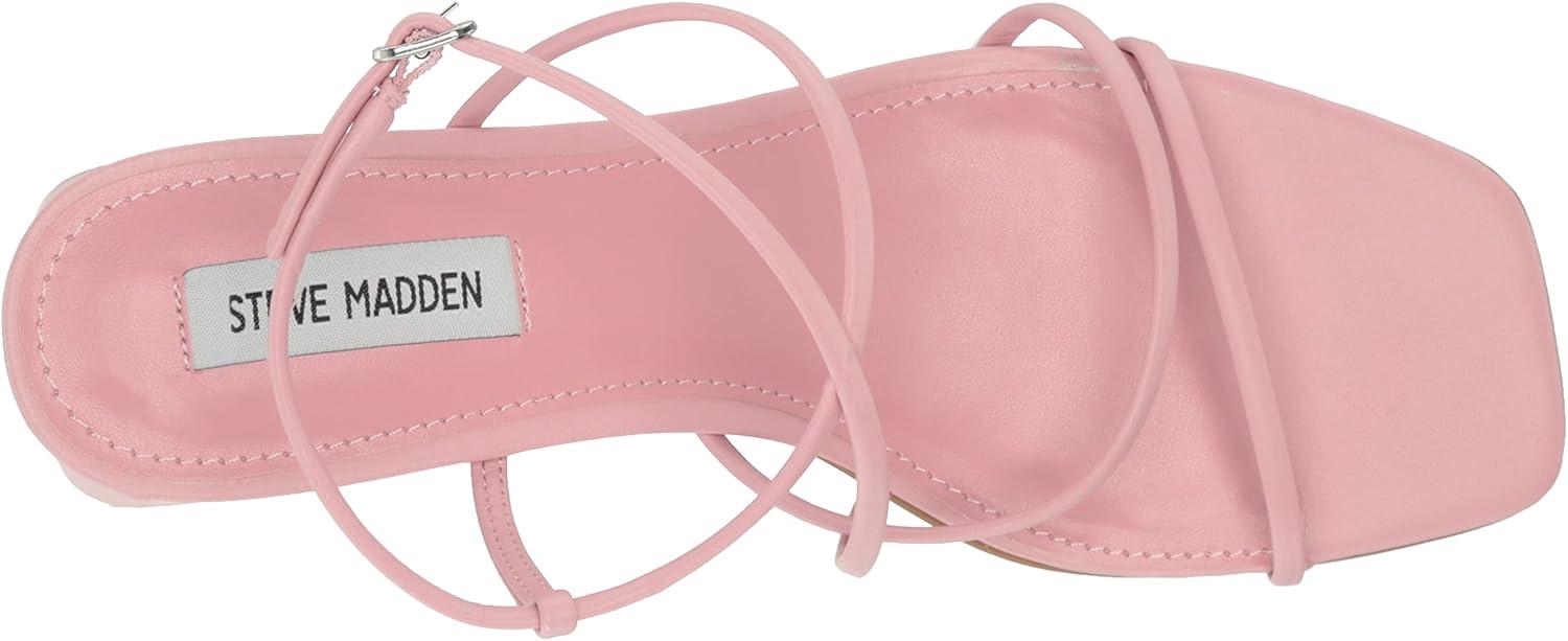 imageSteve Madden Womens Remmi Heeled SandalLight Pink