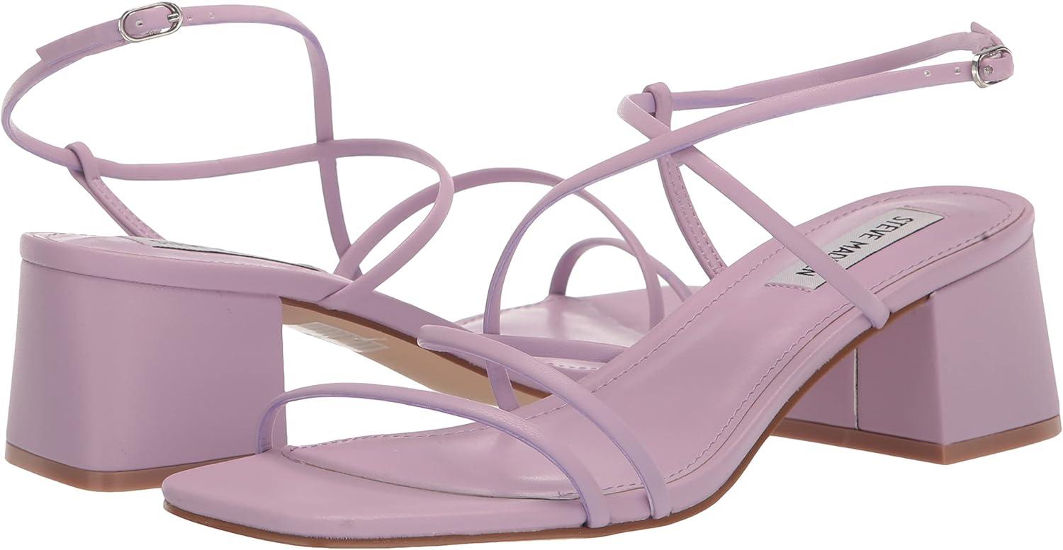imageSteve Madden Womens Remmi Heeled SandalLilac