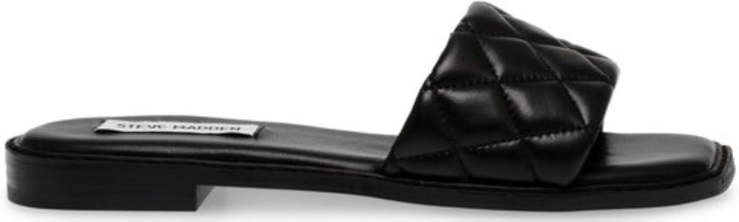 imageSteve Madden Womens Sandra SandalBlack Quilted