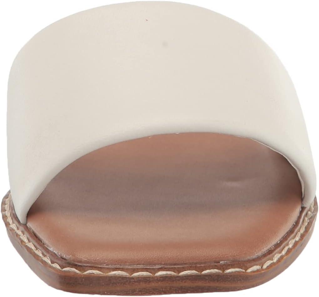 imageSteve Madden Womens Sandra SandalWhite Leather