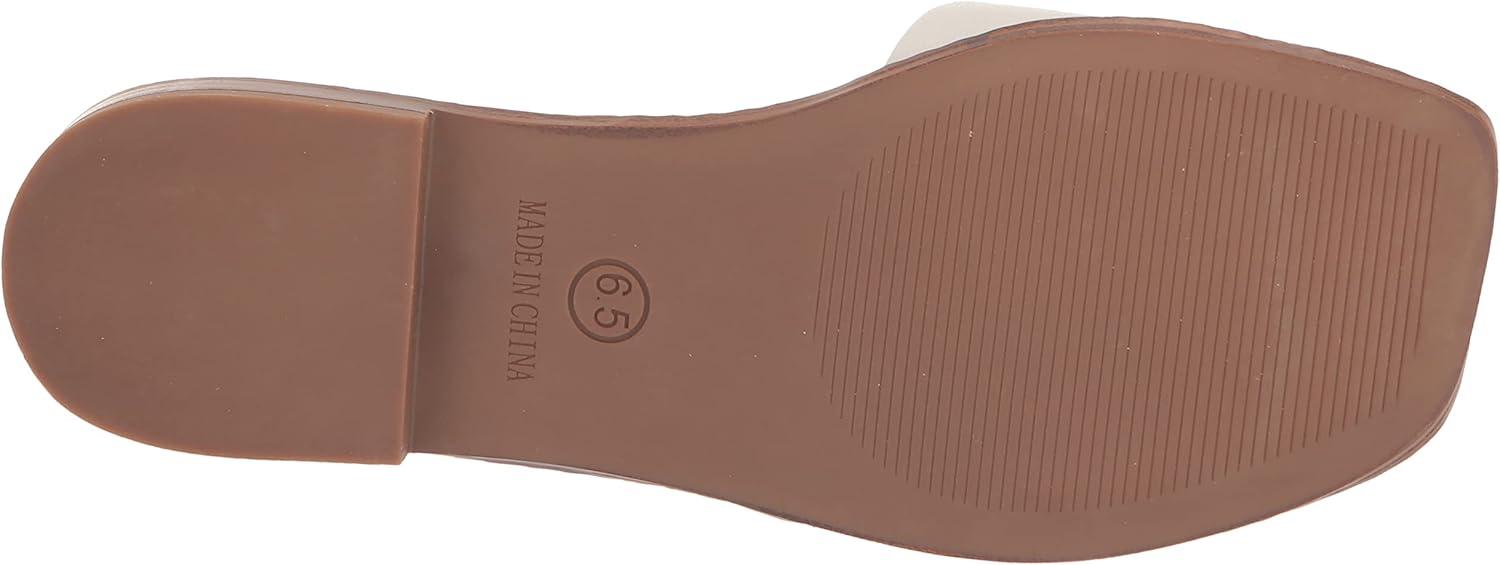 imageSteve Madden Womens Sandra SandalWhite Leather