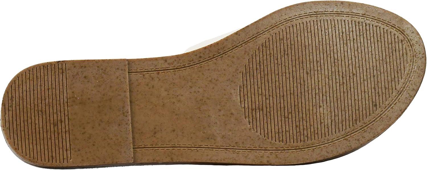 imageSteve Madden womens Gracel Flat SandalBone