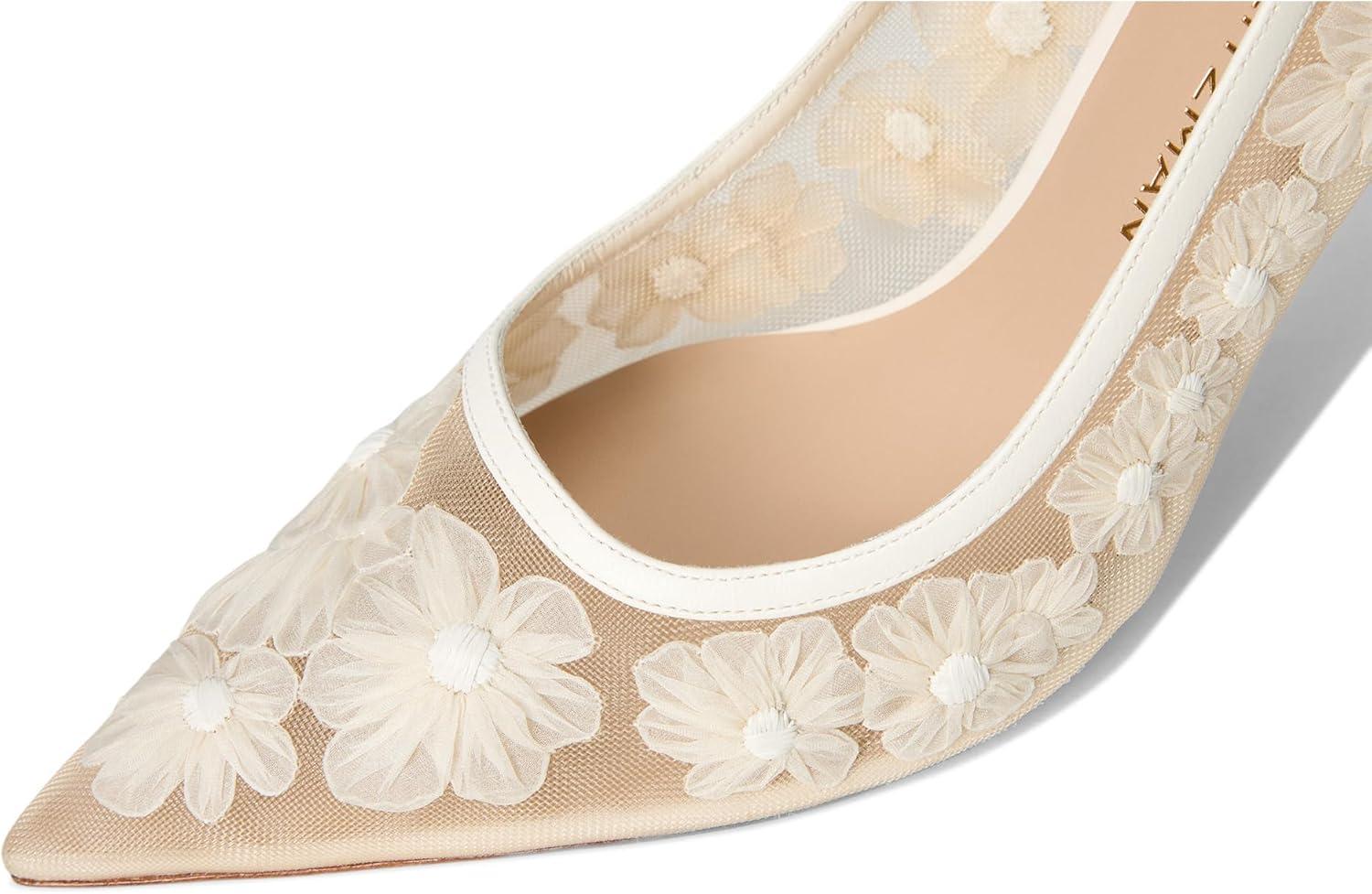 imageStuart Weitzman Womens Stuart Power 85 PumpCream