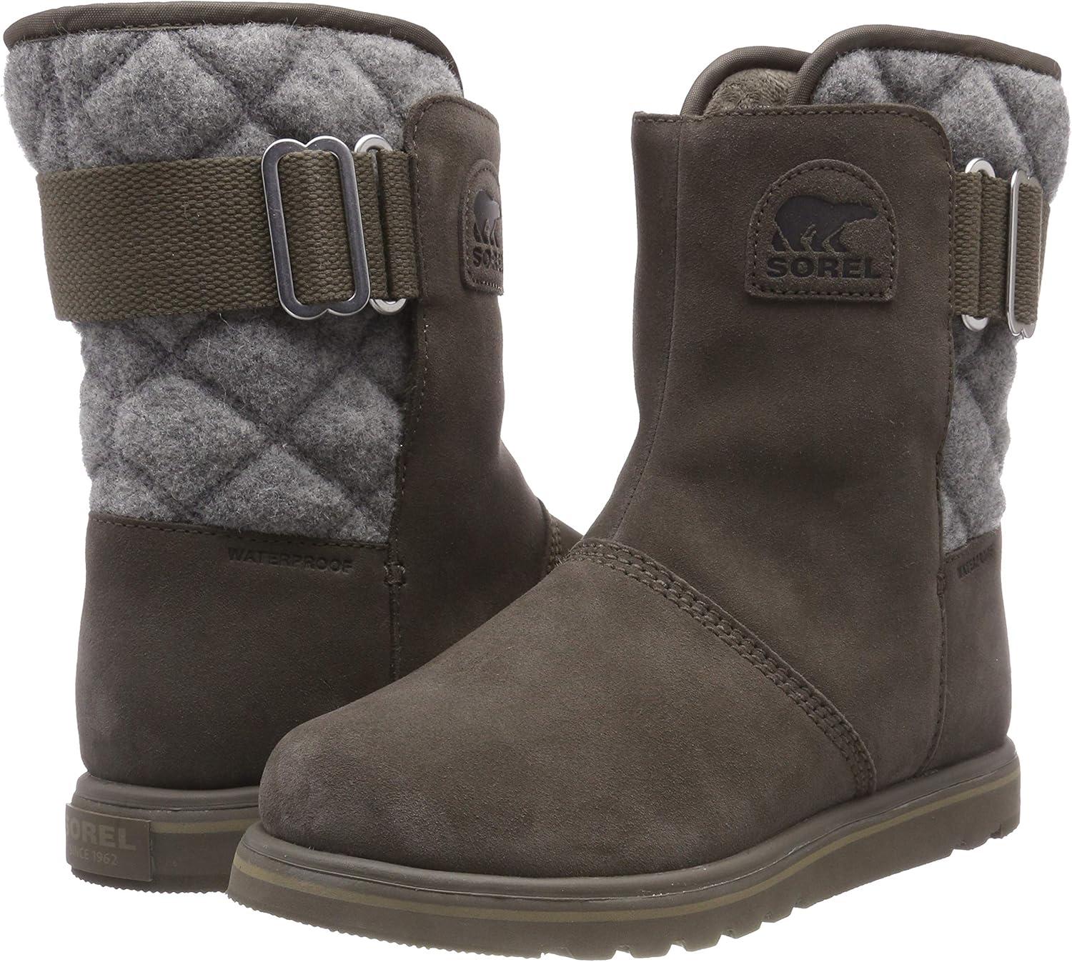 imageWomens Sorel Out N About Hiking Waterproof Rain Snow Ankle Winter BootsBrown Major