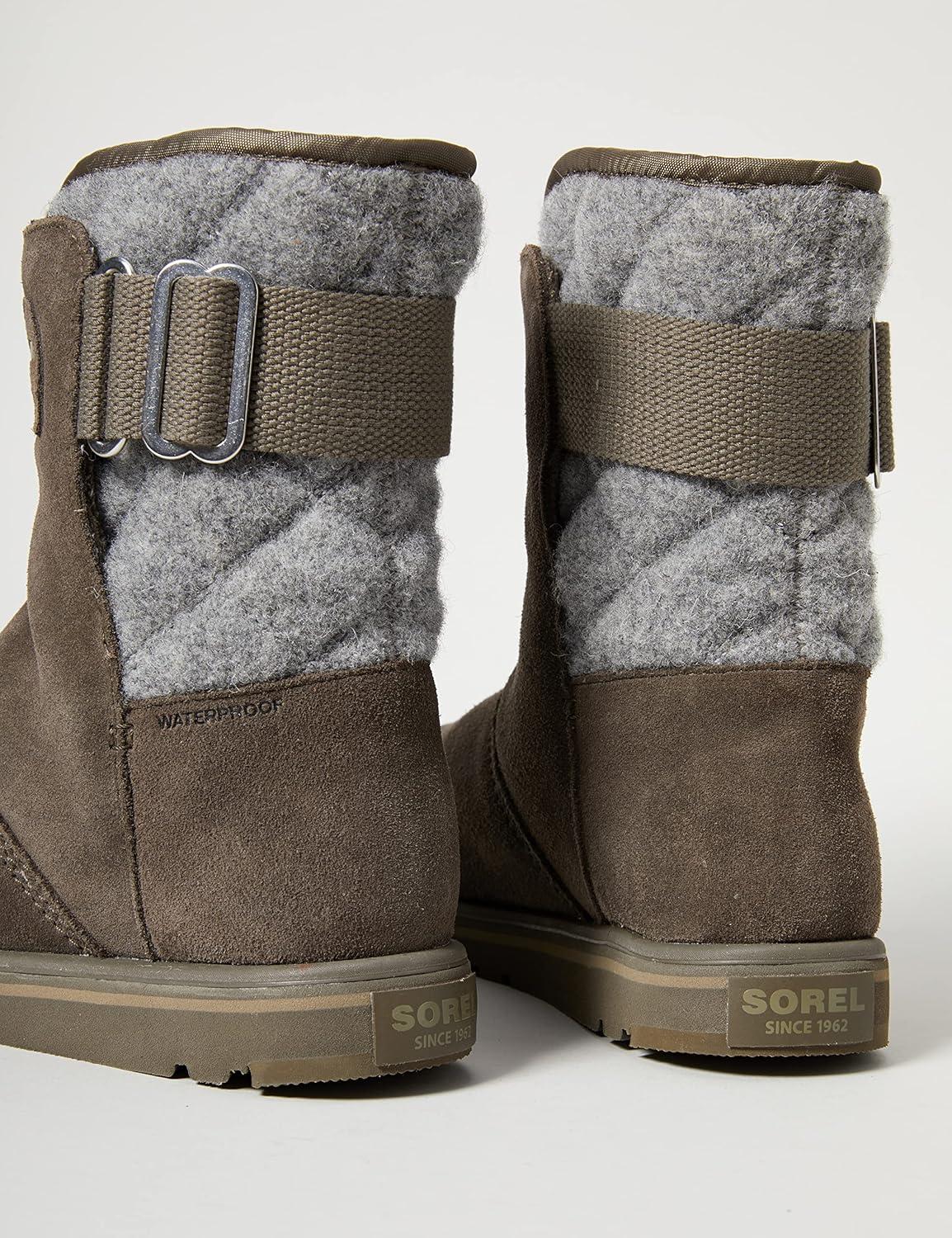 imageWomens Sorel Out N About Hiking Waterproof Rain Snow Ankle Winter BootsBrown Major