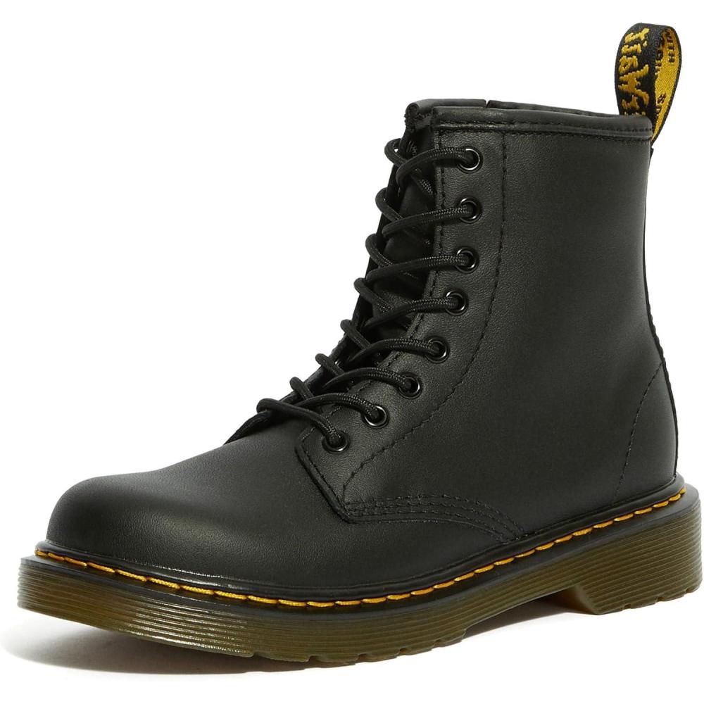 imageDr Martens Kids Collection Unisex 1460 Junior Delaney Boot Little KidBig KidBlack Softy T