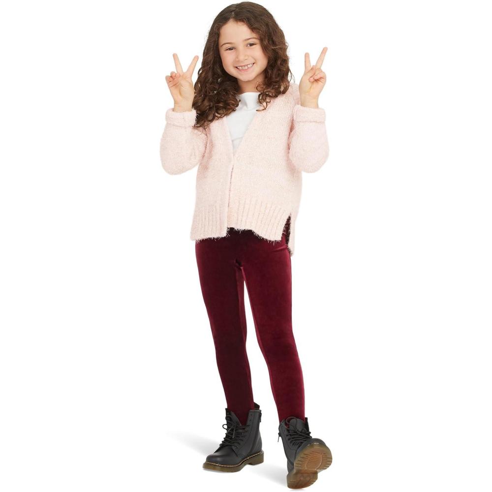 imageSPANX Girls Leggings Little KidsBig KidsRich Burgundy Velvet
