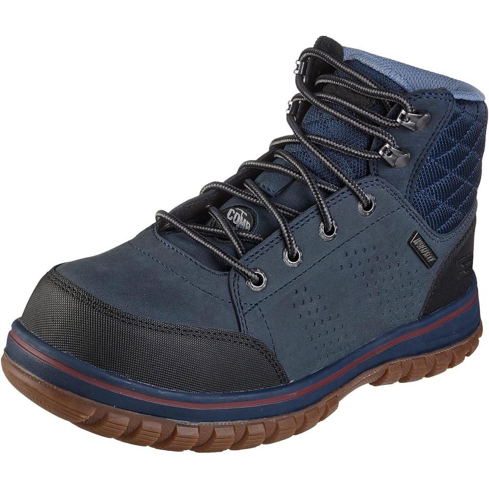 imageSkechers womens BootsIndustrial ShoeNavyBlack