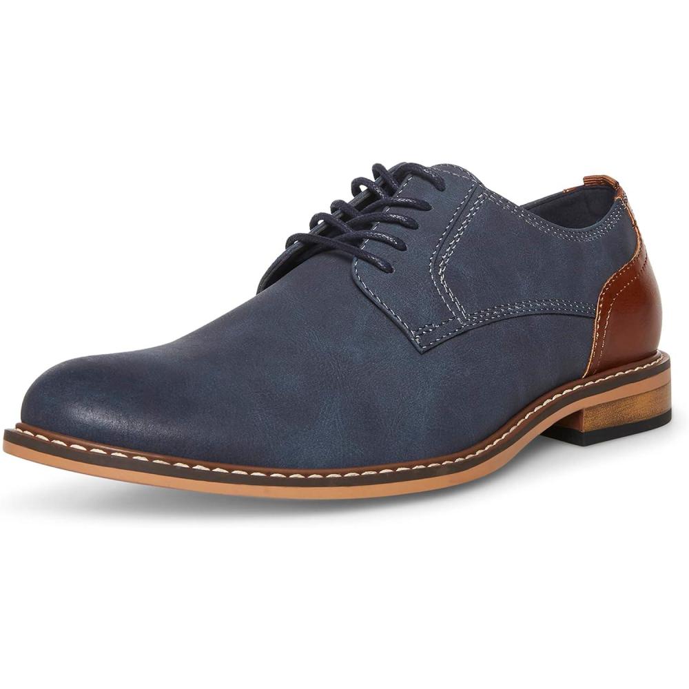 imageSteve Madden Mens Ajapp Oxford ShoesNavy