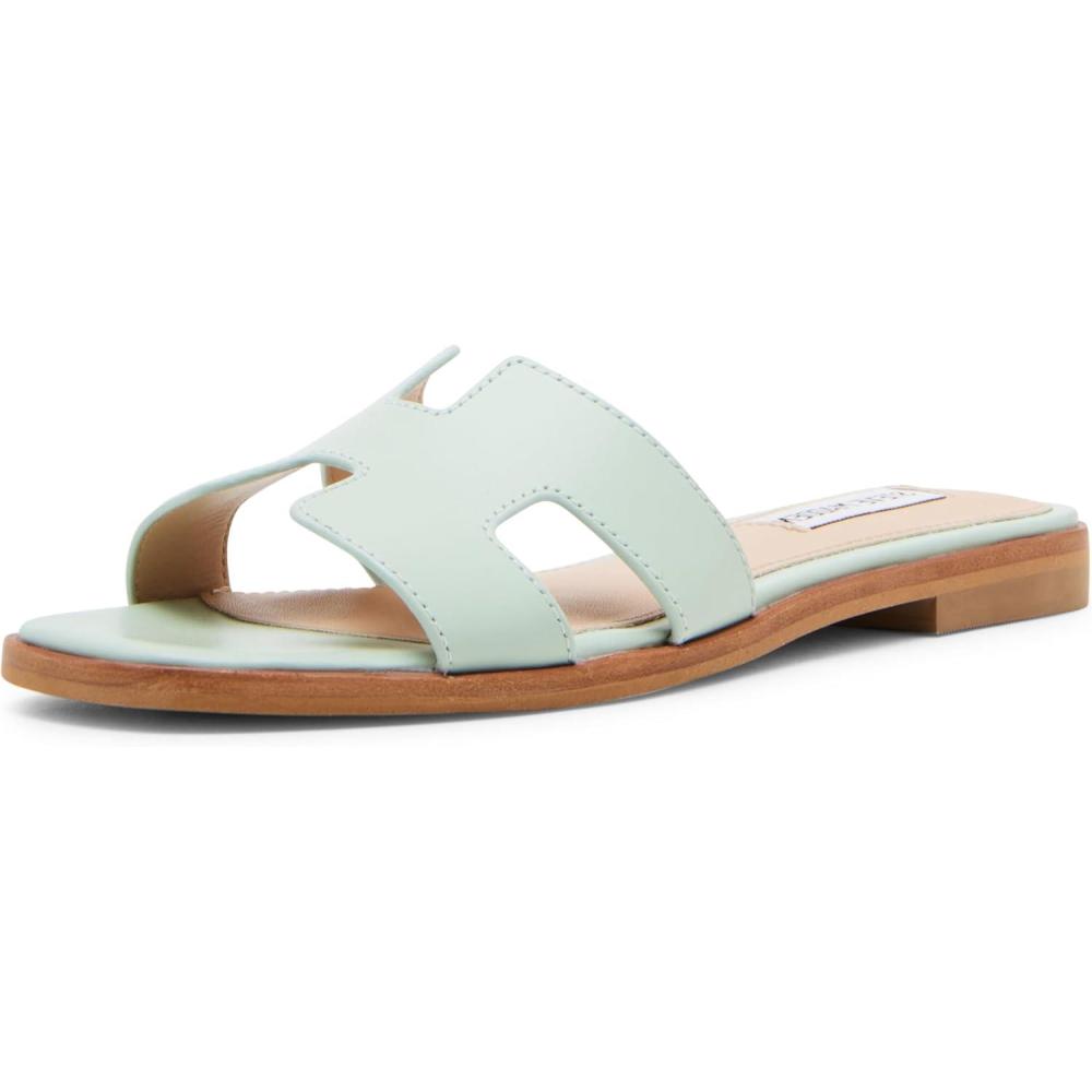 imageSteve Madden Womens Hadyn SandalMint Green Leather