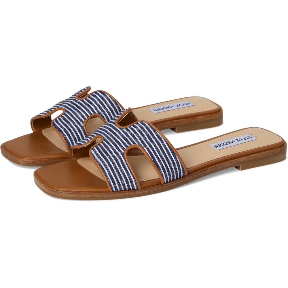 imageSteve Madden Womens Hadyn SandalNavyWhite