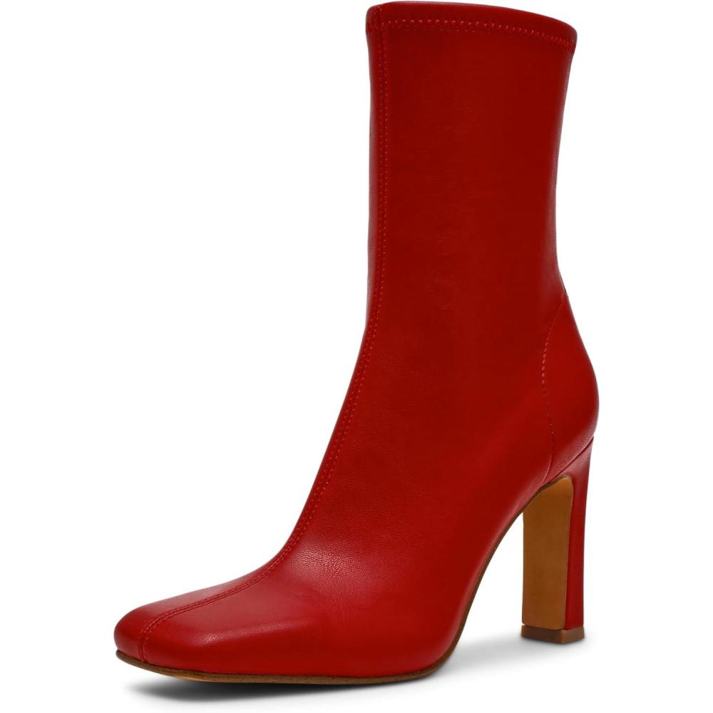 imageSteve Madden Womens Khelan Mid Calf BootRed