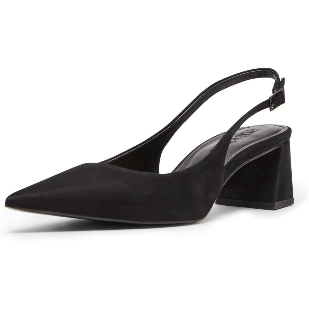 imageSteve Madden Womens Robyn PumpBlack Nubuck