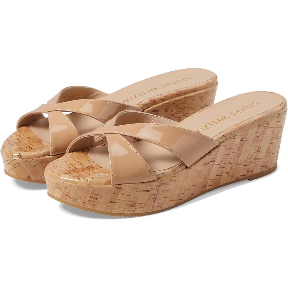imageStuart Weitzman Womens Carmen Platform SlideAdobe