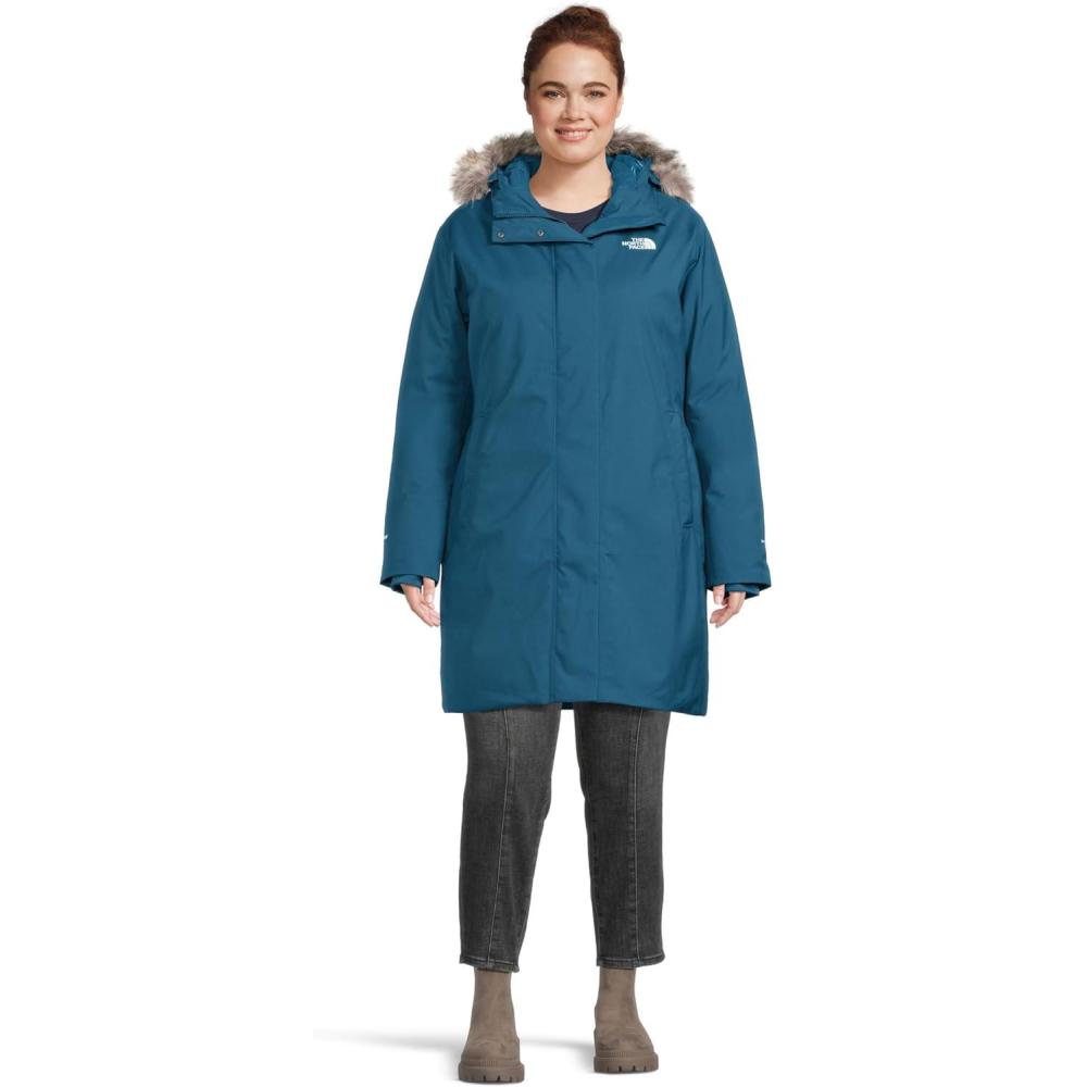 imageThe North Face womens Arctic Parka Standard ampamp Plus SizeMidnight Petrol