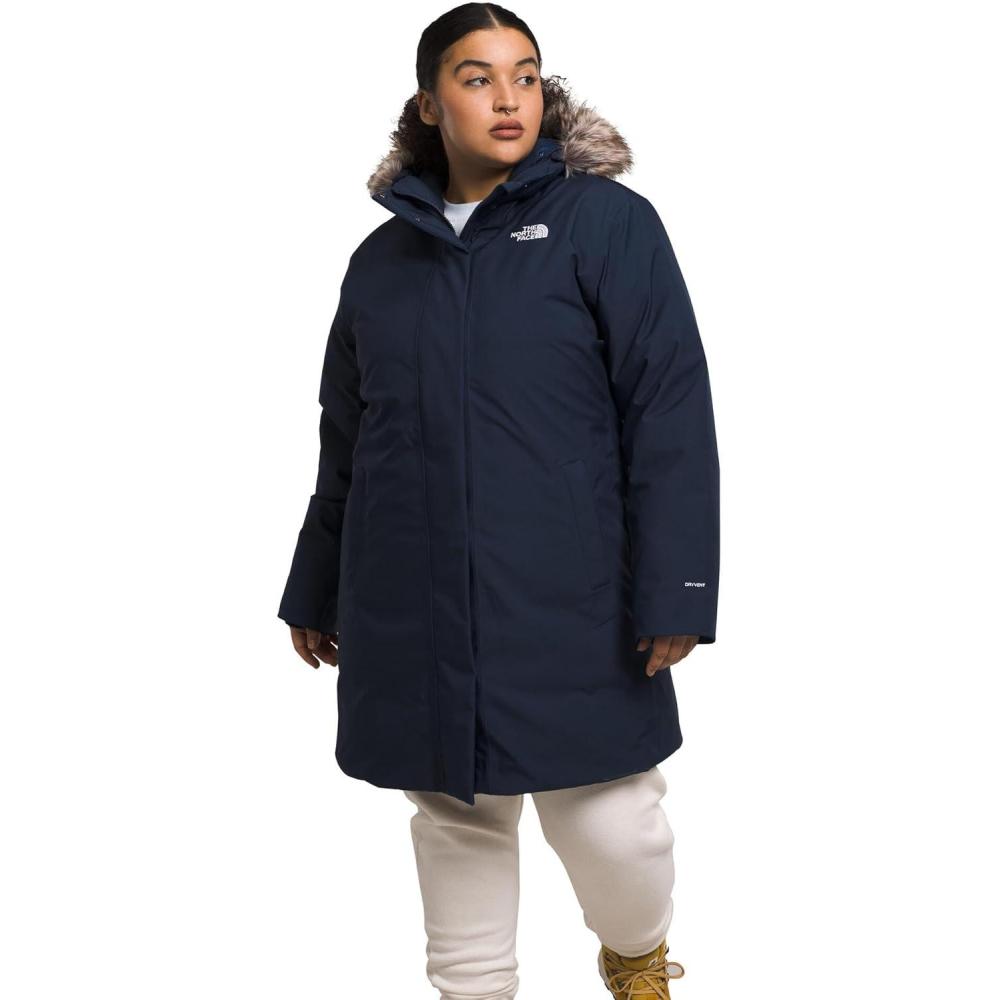imageThe North Face womens Arctic Parka Standard ampamp Plus SizeSummit Navy