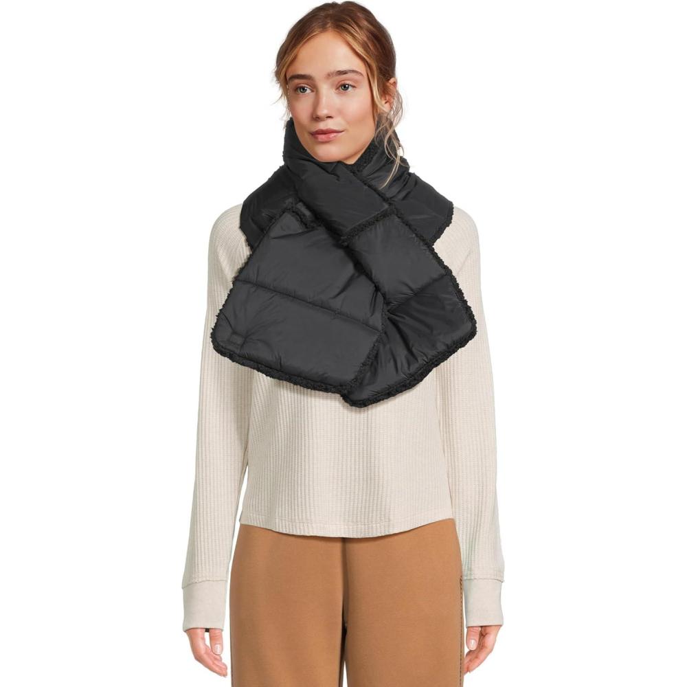 imageUGG Womens Aw Uggfluff Rev Scarf Black One Size
