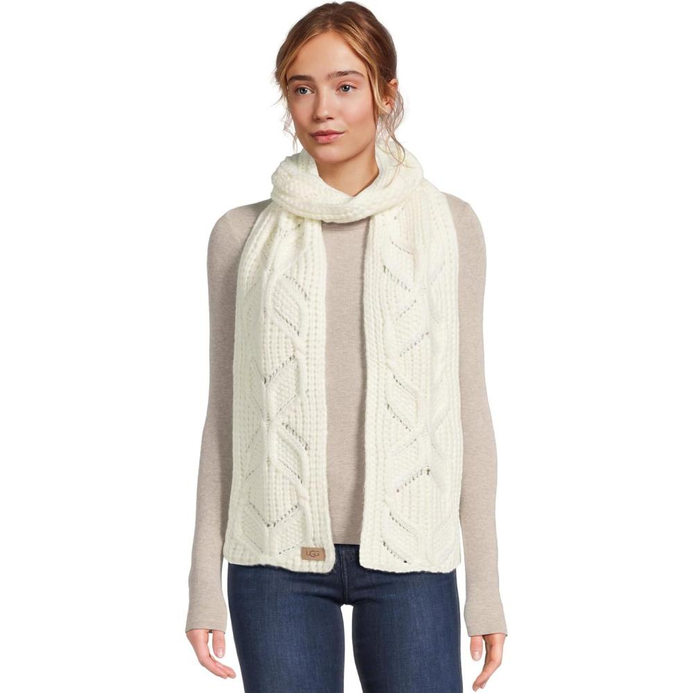 imageUGG Womens Cable ScarfNimbus