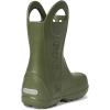 Crocs Kids’ Handle It Rain Boots(Army Green)