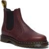 Dr. Martens unisex-adult 2976 Warmwair Grizzly Leather Chelsea Boots(Red)
